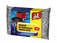 Zmywak do delikatnych powierzchni JAN NIEZBĘDNY, srebrny