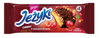 Ciastka JEŻYKI GOPLANA, 140g, dark cherry