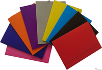 Teczka z gumką DOTTS A4 jasnoniebieska 320g