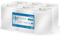 Papier toaletowy celulozowy VELVET Professional Jumbo, 2-warstwowy, 800 listków, 100m, 12szt., biały