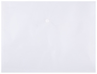 Teczka kopertowa DONAU zatrzask, PP, A4, 180mikr., transparentna