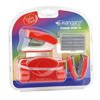 Zestaw KANGARO Trendy-45M/Z4, 4w1, blister, czerwony