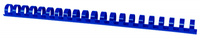 Grzbiety do bindowania OFFICE PRODUCTS, A4, 19mm (165 kartek), 100 szt., niebieskie