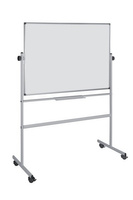 Tablica suchoś. -magn. BI-OFFICE, 150x120cm, obrotowa, mobilna, lakierowana, rama alu.