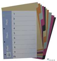 Przekładki A4 10szt.990-013 WARTA (X)