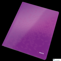 Skoroszyt kartonowy WOW LEITZ fioletowy 30010062