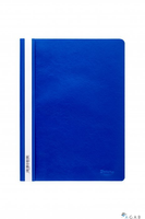 Skoroszyt miękki PP DOTTS (20) niebieski polipropylen
