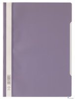 Skoroszyt A4 z przezroczystą okładką z PP Jasnofioletowy 257312 DURABLE (50)