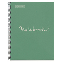 Kołonotatnik MIQUELRIUS NB-1 Emotions, A4, w kratkę, 80 kart., 80g, ekomięta