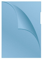 Obwoluta Q-CONNECT typu L, PP, A4, groszkowa, 120mikr., 100szt., niebieska
