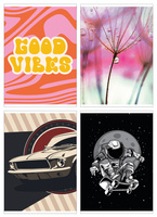 Zeszyt szkolny GIMBOO, A5, w linie, 60 kart., 70gsm, mix wzorów