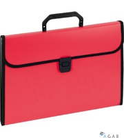 Aktówka harmonijkowa 9112A czerwona EAGLE 120-1220