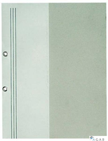 Skoroszyt oczkowy 1/2 A4 350g 50szt. KIEL-TECH