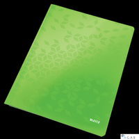 Skoroszyt kartonowy WOW Leitz, zielony 30010054