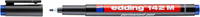 Foliopis e-142 M EDDING, 1mm, niebieski