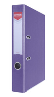 Segregator OFFICE PRODUCTS Officer z szyną, PP, A4/55mm, fioletowy