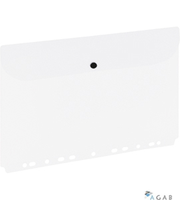 Teczka kopertowa ZP045A, biały, A4 europerforacja GRAND 120-1461