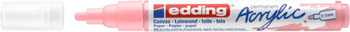 Marker akrylowy e-5100 EDDING, 2-3 mm, matowy fiołkowy róż