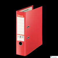 Segregator A4/80mm czerwony ESSELTE PLUS VIVIDA No.1 81183