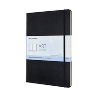 Notes Art Watercolour MOLESKINE A4 (21x29,7cm), 60 stron, czarny