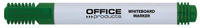 Marker do tablic OFFICE PRODUCTS, okrągły, 1-3mm (linia), zielony