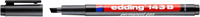 Foliopis permanentny e-143 B EDDING, 1-3mm czarny