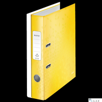 Segregator z mechanizmem WOW Leitz 180, A4/50mm, żółty 10060016 (X)