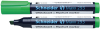 Marker do tablic SCHNEIDER Maxx 293, ścięty, 2-5mm, zielony