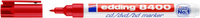 Marker do płyt cd/dvd/bd e-8400 EDDING, 0,5-1mm, czerwony
