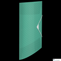 Teczka z gumką Esselte ColourBreeze, 15 mm, zielony 626223