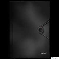 Teczka z 6 przegródkami PP Leitz Solid, czarna 45791095