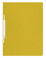 Skoroszyt DONAU, preszpan, A4, twardy, 390gsm, żółty