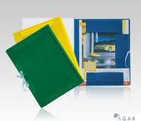 Teczka wiązana nieb.(25)BIURFOL TW-01-03