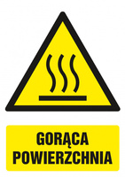 Znak TDC, Gorąca powierzchnia