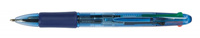Długopis automatyczny Q-CONNECT 4-color 0,7mm (linia), mix kolorów