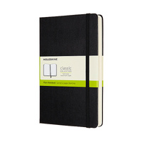 Notes MOLESKINE Classic L (13x21cm), gładki, twarda oprawa, 400 stron, czarny