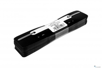 Wąsy skoroszytowe DOTTS czarne polipropylen 25sztuk