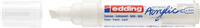 Marker akrylowy e-5000 EDDING, 5-10 mm, matowa biel