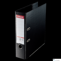 Segregator A4/80mm czarny ESSELTE PLUS VIVIDA No.1 81187