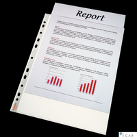 Koszulki krystaliczne A4 Esselte, 75 mic., 100 szt., 56113