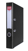 Segregator OFFICE PRODUCTS Officer z szyną, PP, A4/55mm, czarny