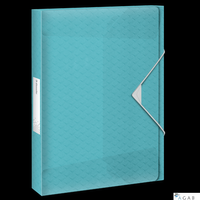 Teczka z gumką Esselte ColourBreeze, 25 mm, niebieski 626259