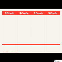 Etykiety do segregatorów 59x192mm(10x4) białe samop. ESSELTE 20822