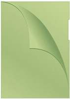 Obwoluta Q-CONNECT typu L, PP, A4, groszkowa, 120mikr., 100szt., zielona