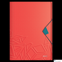 Teczka z gumką A4 15mm, Leitz Urban Chic, mieści 150 kartek, 46490020