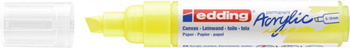 Marker akrylowy e-5000 EDDING, 5-10 mm, żółty neonowy
