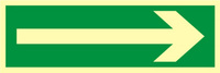 Znak TDC, Kierunek drogi ewakuacyjnej