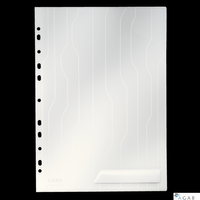 Folder LEITZ Combifile biały przezroczysty folia (5szt) 47260003