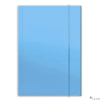 Teczka z gumką A4 PLUS błękit TADEO TT6626