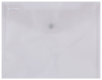 Teczka kopertowa DONAU zatrzask, PP, C5, 180mikr., dymna